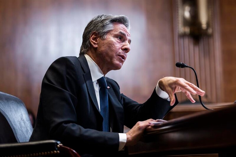 El senador Ted Cruz habla en una audiencia del Comité Judicial del Senado.