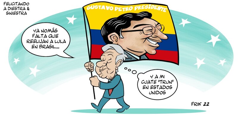 Petro celebra la victoria de Lula en Brasil y dice que ahora solo falta que Trump vuelva a ganar en Estados Unidos