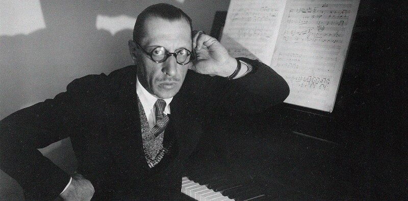 El compositor Igor Stravinsky en 1921