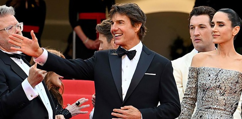 Tom Cruise en la alfombra roja del Festival de Cine de Cannes