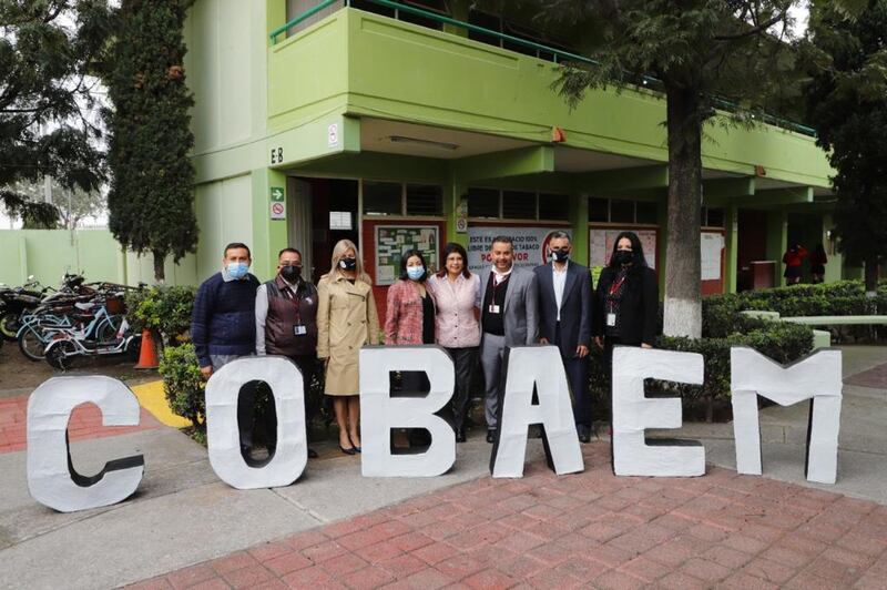 COBAEM plantel 01 recibe a la nueva directora