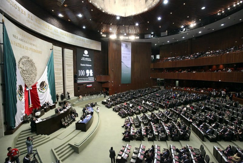 Sesión del Congreso de la Unión