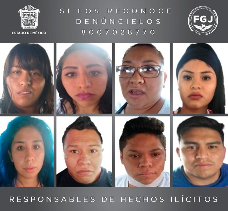 Title: Se buscan personas responsables de hechos ilícitos en el Estado de México