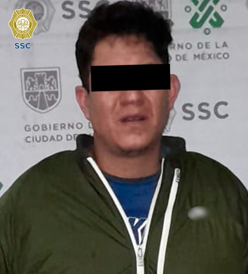 Detienen a presunto feminicida en la Ciudad de México