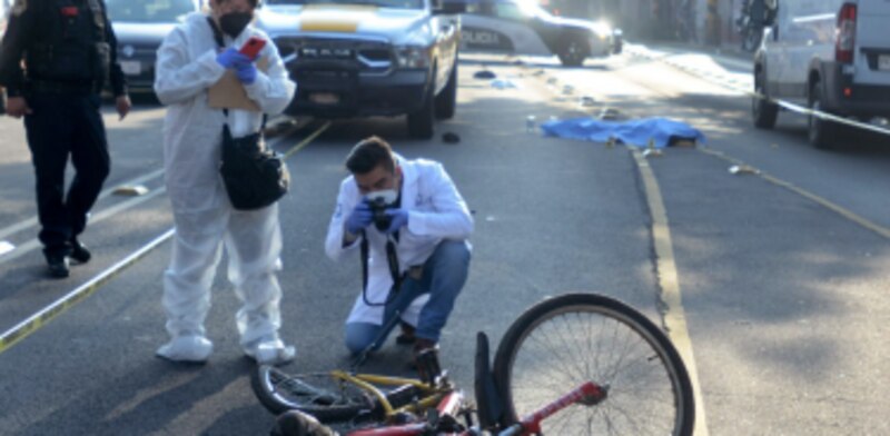 Ciclista muere atropellado en la Ciudad de México