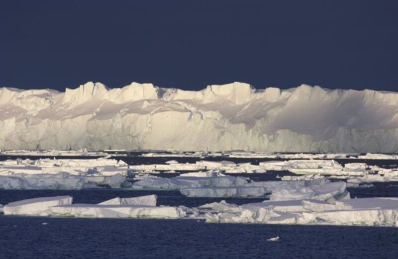 Icebergs en la Antártida