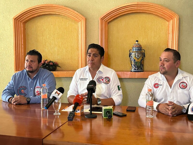 Conferencia de prensa de Guillermo Fragoso Báez