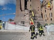 En Roma se derrumba parte de una torre medieval durante su restauración