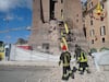 En Roma se derrumba parte de una torre medieval durante su restauración