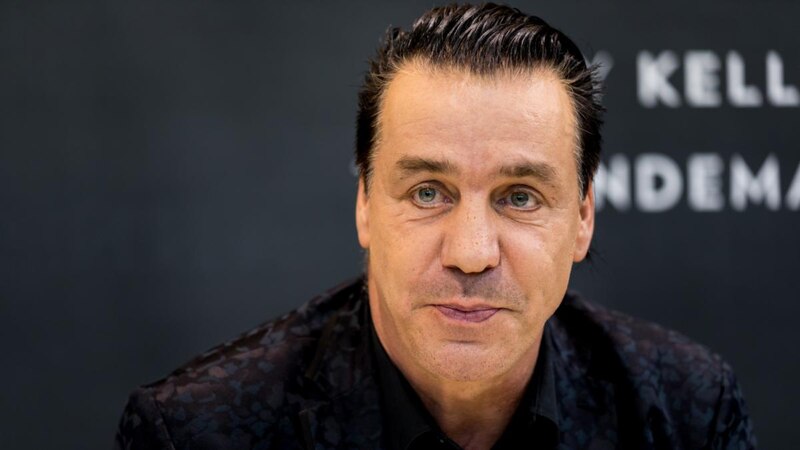 El vocalista de Rammstein, Till Lindemann, en una entrevista