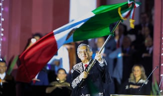 Américo Villarreal encabeza el Grito de Independencia desde Ciudad Victoria