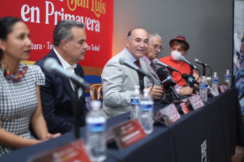 Conferencia de prensa del gobernador electo de Nuevo León, Samuel García Sepúlveda