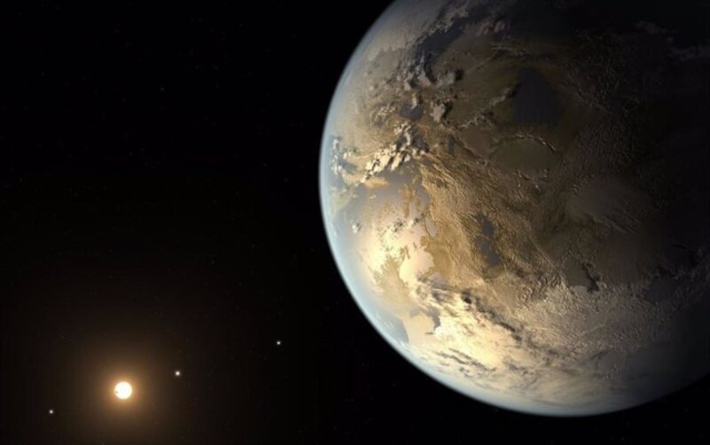 Un planeta similar a la Tierra