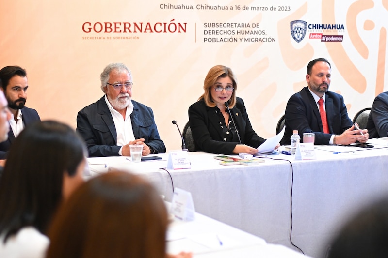 Title: Reunión de trabajo de la Secretaría de Gobernación