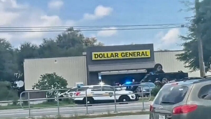 Robo a mano armada en Dollar General