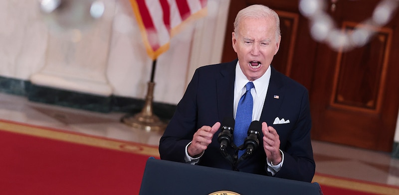 El presidente Biden pronuncia un discurso en la Casa Blanca