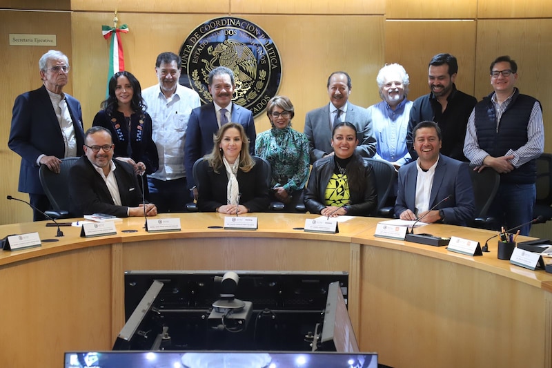 Reunión de trabajo de la Junta de Coordinación Política del Senado de la República