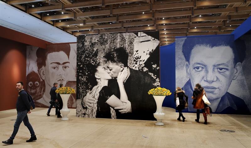 Exposición de Frida Kahlo en el Museo de Arte Moderno de París