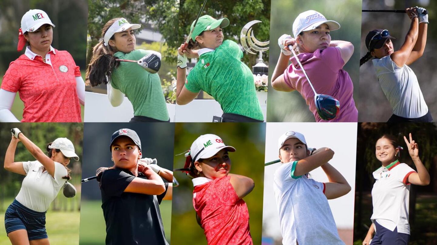 Diez mexicanas, listas para brillar en el WALA 2025 en PGA Riviera Maya ...