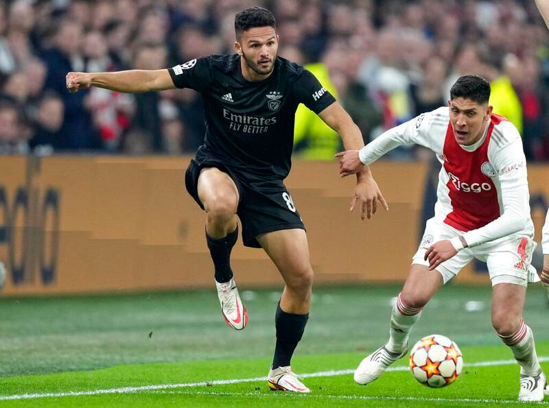 Real Madrid vs. Ajax: Vinicius Jr. en acción