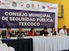 Realizan en Texopa consejo municipal de seguridad pública en Texcoco