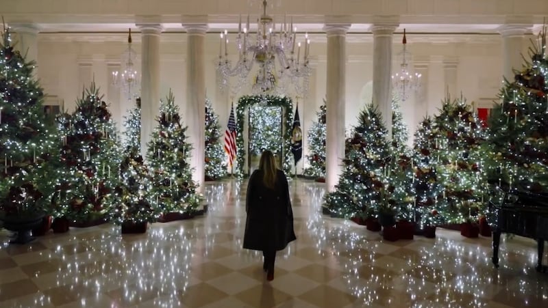 Melania Trump, El aniversario 250 de la declaración de independencia de Estados Unidos será uno de los temas centrales de las decoraciones elegidas por la primera dama