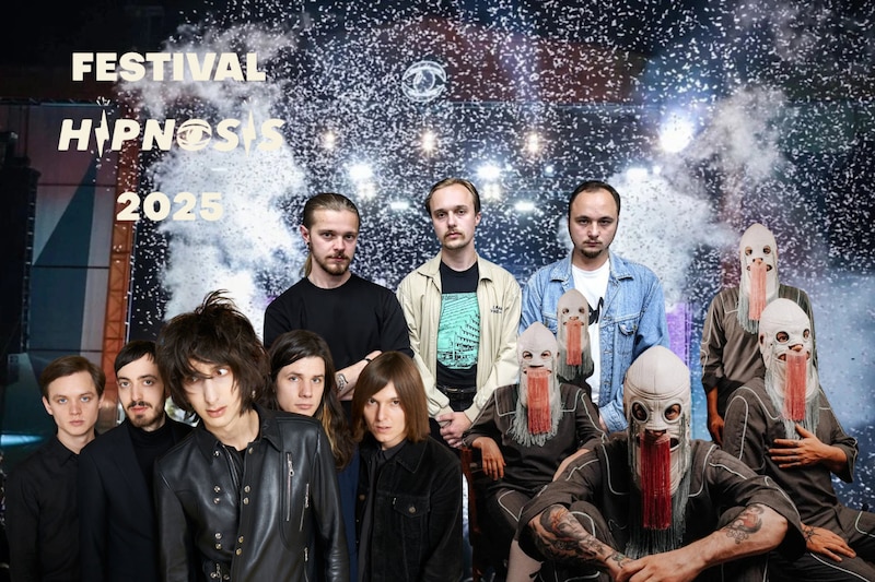Algunas de las bandas que se presentarán en Hipnosis 2025