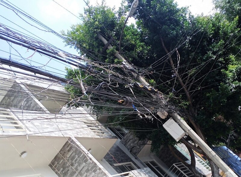 ¡Cuidado con los cables!
