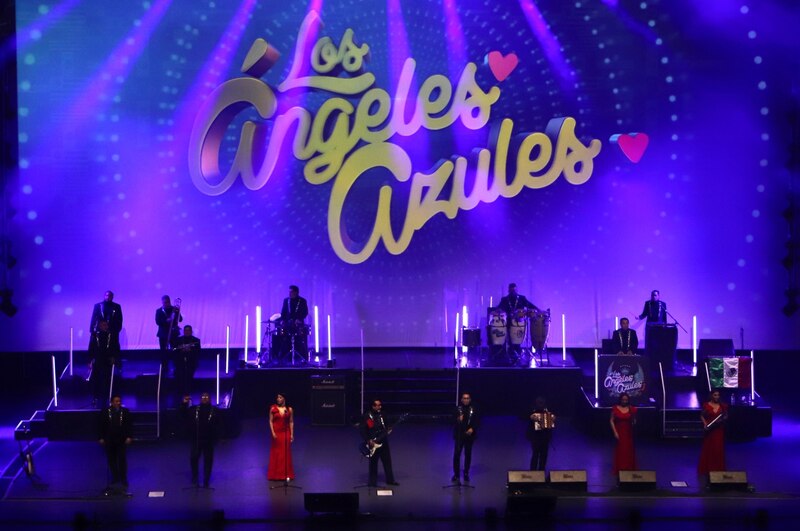 Los Ángeles Azules en concierto