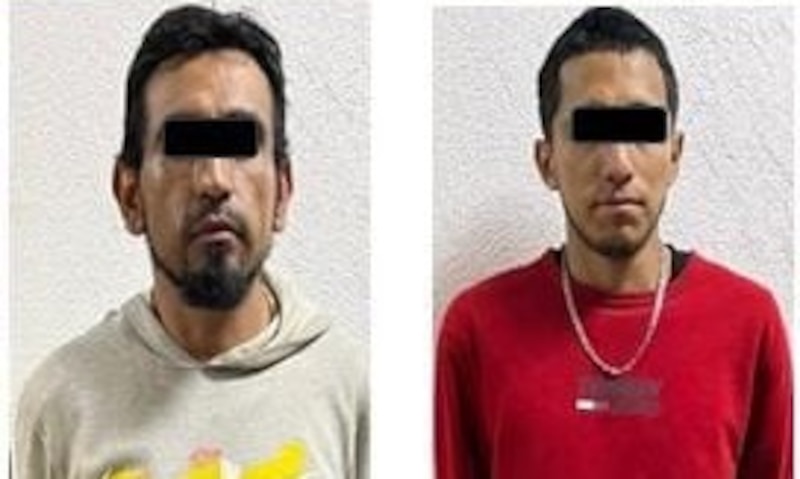 Detienen a dos presuntos delincuentes en la Ciudad de México