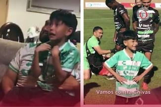 Historia de Nico: Santos premia al niño que conmovió con su video en Liga MX 