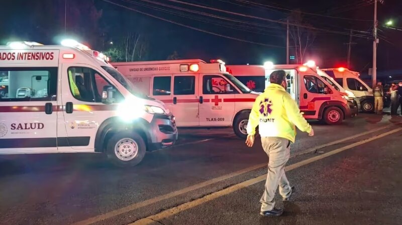 Accidente de tráfico en la Ciudad de México deja varios heridos