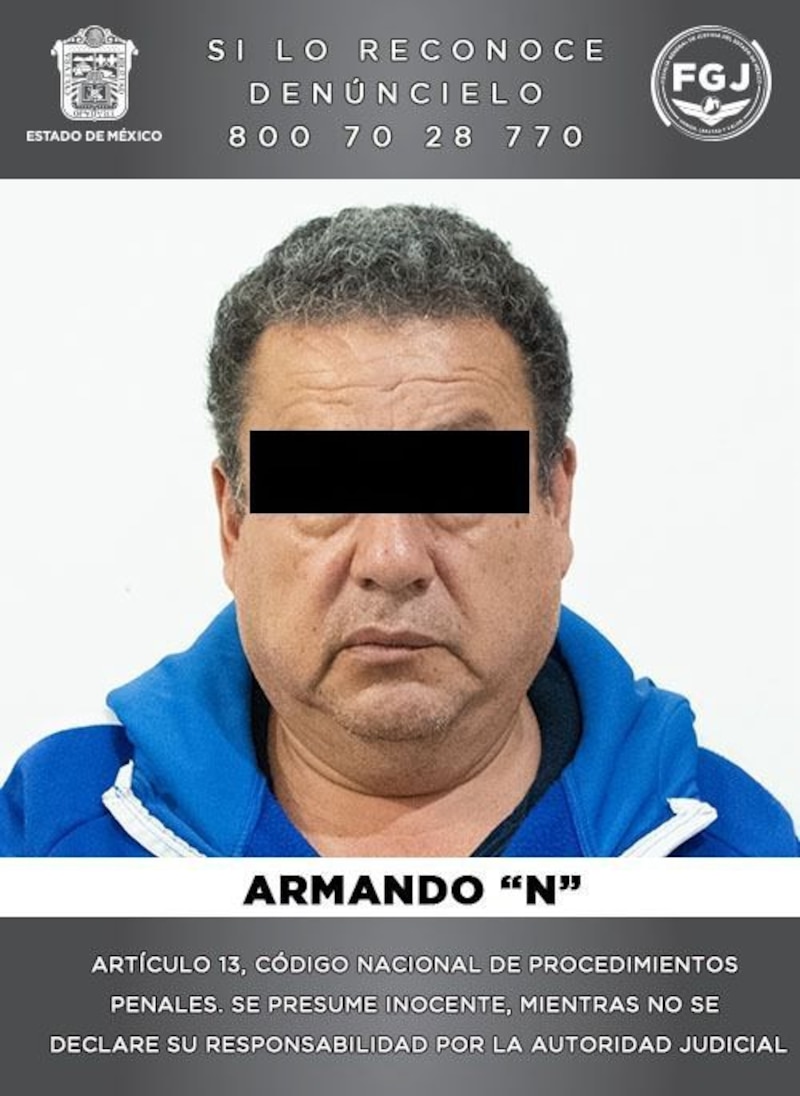 Title: Armando "N" es buscado por la FGJ del Estado de México