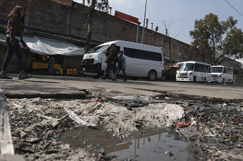 Baches en la Ciudad de México