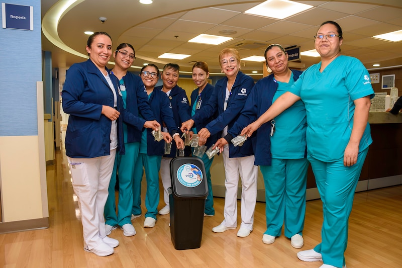 Baxter Healthcare de México y el Hospital Médica Sur pusieron en marcha una iniciativa para reciclar bolsas de solución intravenosa y darles así un segundo uso