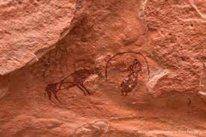 Pinturas rupestres en la cueva de Altamira