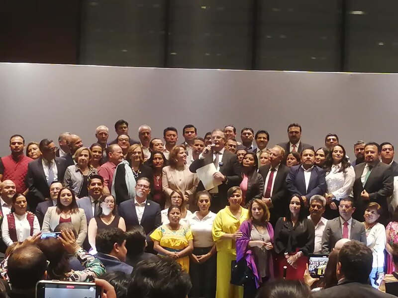 Reunión de políticos mexicanos