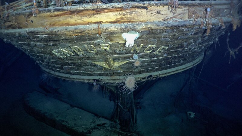 "Restos del Titanic".