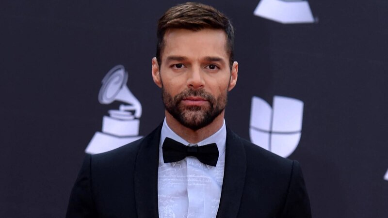 Ricky Martin en la alfombra roja de los Latin Grammy 2021