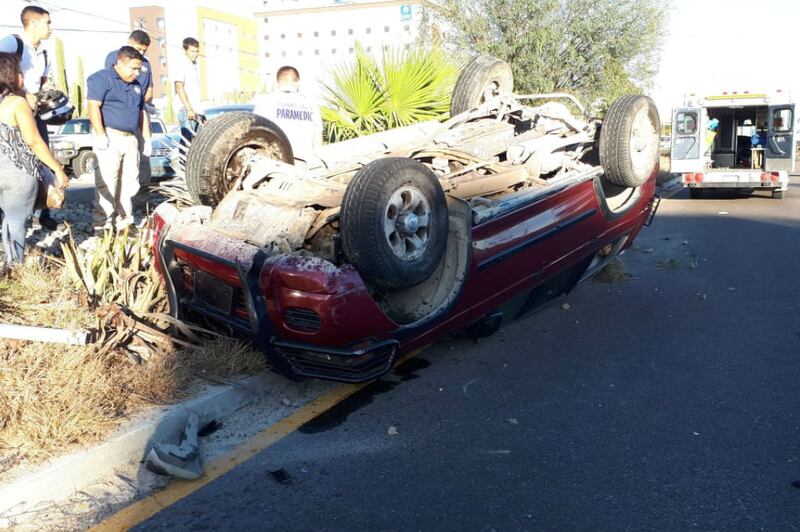 Accidente de coche en México deja un saldo de varios heridos