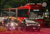 El Mundial paraliza el transporte: Caos vial y severas restricciones en el Metrobús de la CDMX