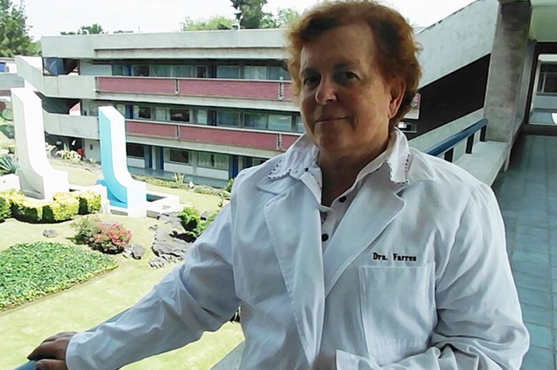 Dra. Farres, una científica mexicana destacada