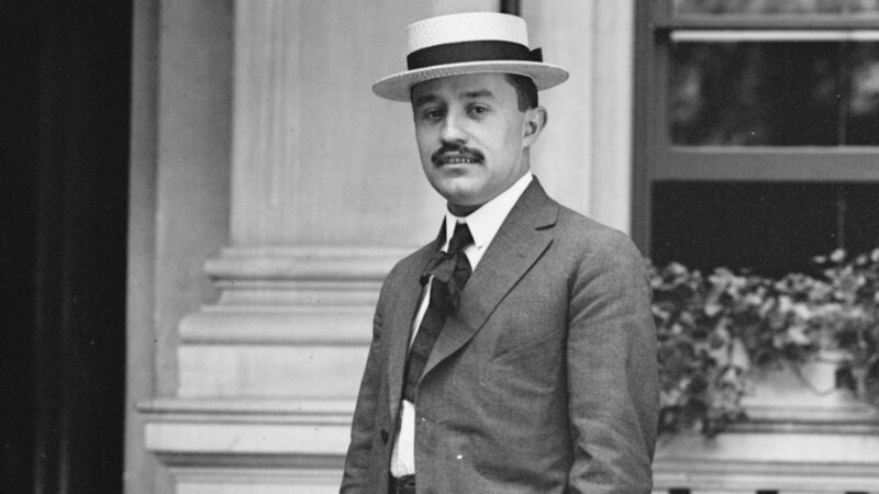 El presidente Warren G. Harding