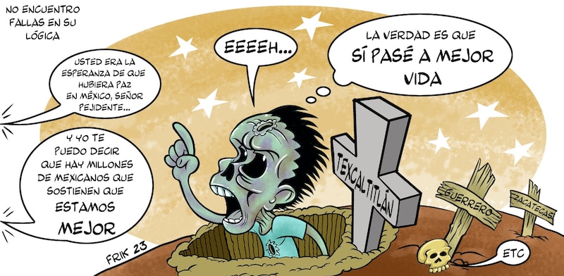 Title: El Pejidente no encuentra fallas en su lógica
