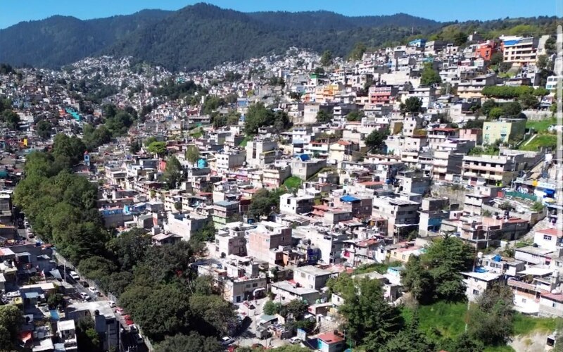 Ciudad de México desde el aire