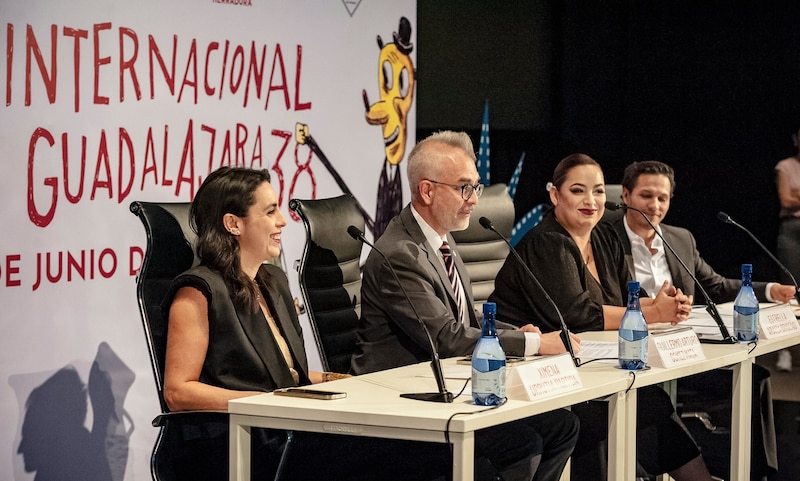 Presentación de la 38 edición del Festival Internacional de Cine en Guadalajara