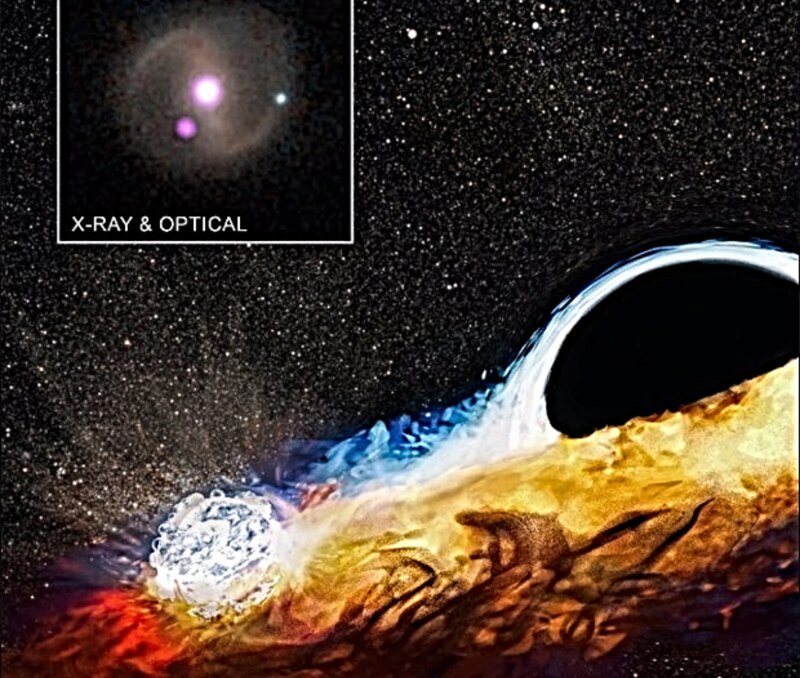 Agujero negro supermasivo en el centro de la galaxia M87