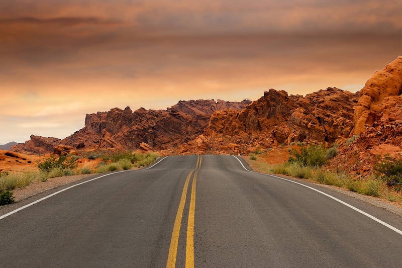 Carretera en el desierto