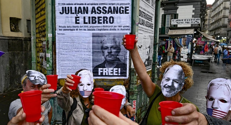 El mundo celebra la liberación de Julian Assange