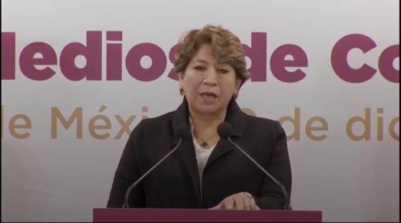 Delfina Gómez Álvarez, precandidata única de Morena a la gubernatura del Estado de México